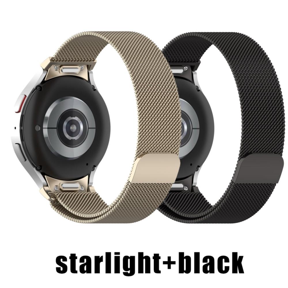 Milanese Loop band For Samsung Galaxy Watch 7 6 5 pro 4 40mm 44mm Metal Bracelet correa Galaxy Watch 4 6 Classic 47mm 46mm Strap
