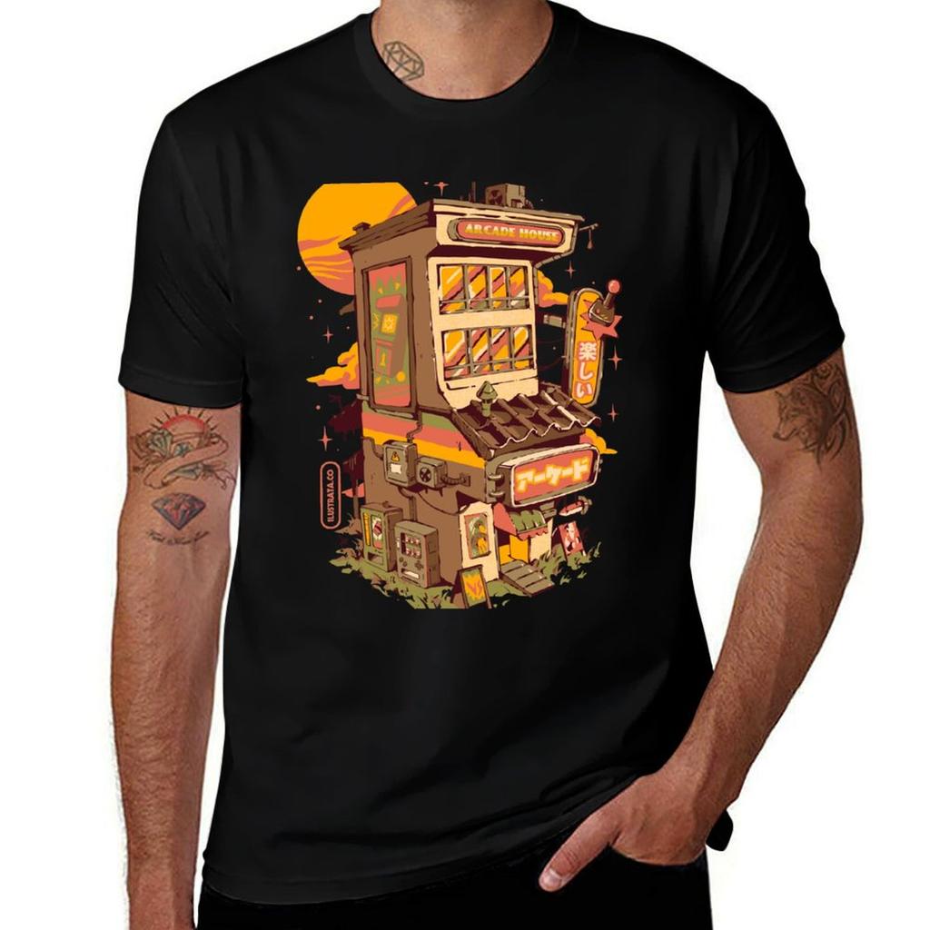 Arcade House T-Shirt Holiday Vacation Tee Shirt