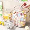 1PCS Toy Storage Jar Household Transparent Children's Plastic Block Storage Jar Storage Box Organising Seal Jar