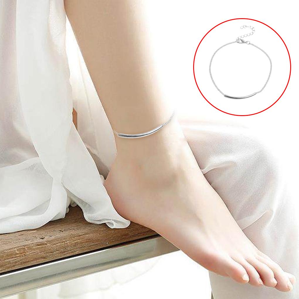 Ankle Bracelet Adorn Fashion Accessory Stylish Jewelry Gift Foot Chains Simple Style Metal Anklet Chain Feet Decor Woman Gifts