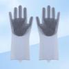 Silicone Dishwashing Gloves for Kitchen Cleaning Non-Slip Durable Household Use for Chores and Versatile TasksGood product