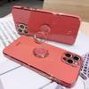 S 23 Ring Holder Stand Case For Samsung Galaxy S23 Plus S22 Ultra S21 S20 Fe Luxury Plating Silicone Cover On S23plus S23ultra