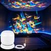 Led Starry Ocean Projection Light 360°Rotating Dynamic Night Light Usb Plug-In Creative Birthday Gift For Preferred Bedroom Lamp