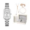 Elegant Series Quartz Watch Silver Dial Women Watches Pearl-White Emerald-Green FLL38-6578
