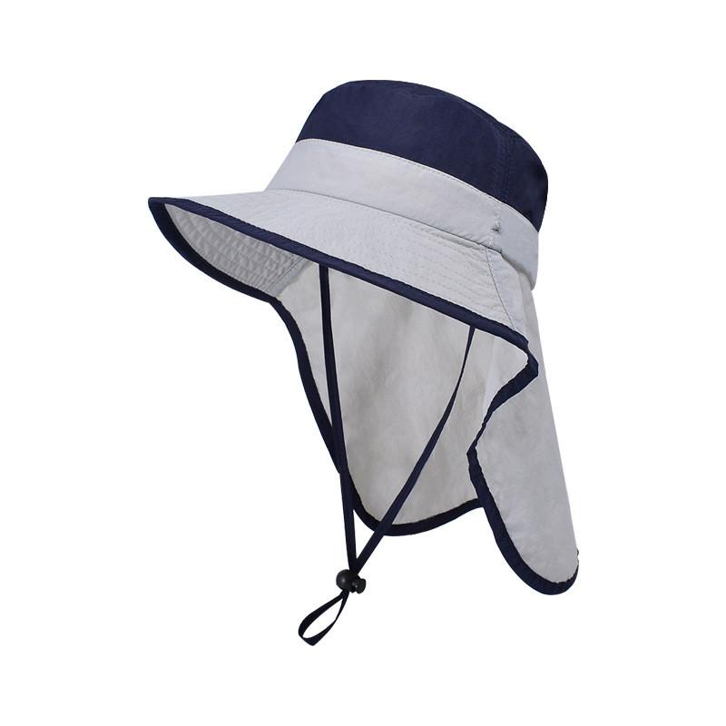 Kids Summer Bucket Hat With Breathable Nylon Uv Sun Protection For Outdoor Play And Sunshade