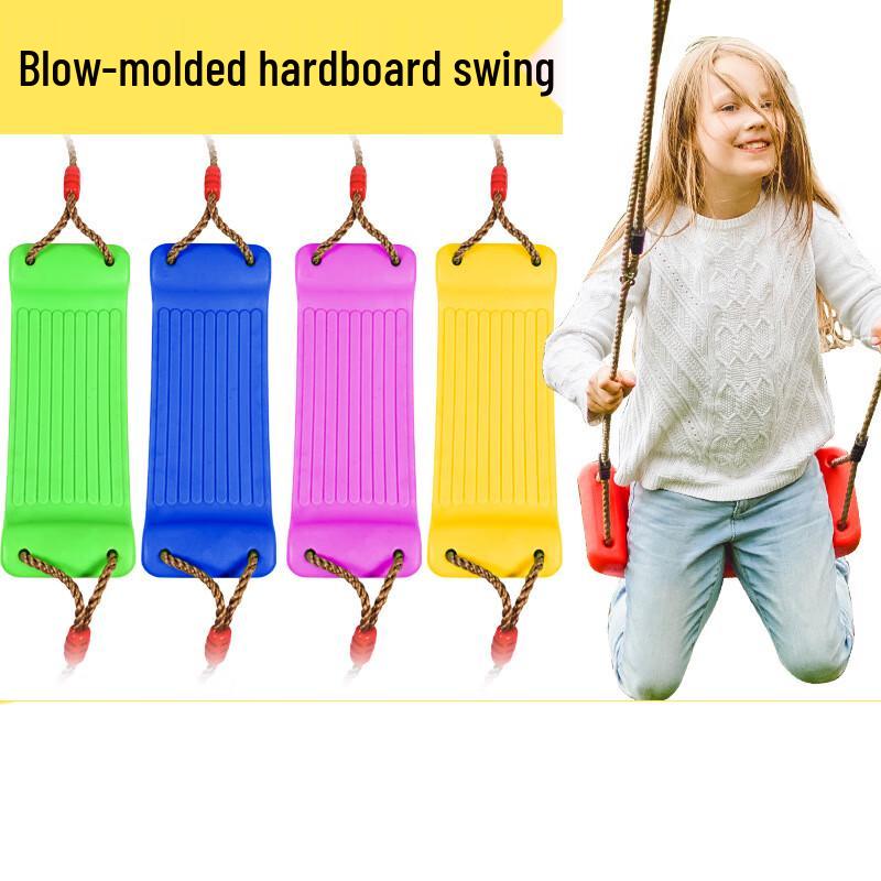 WEZHO Kids Indoor Outdoor Curved Board Swing
