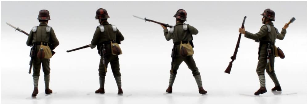 ICM World War I German Armored Infantry Plastic Model 35722 1/35