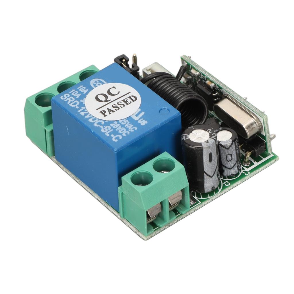 Remote Control Relay Switch 12V Single Way Wireless Remote Control Switch for Access Control