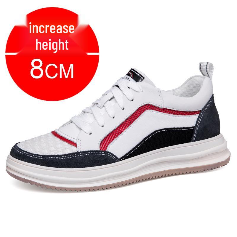 Men s Trendy 8cm Height Increasing Casual Sports Shoes - Breathable Autumn Dad Shoes 43
