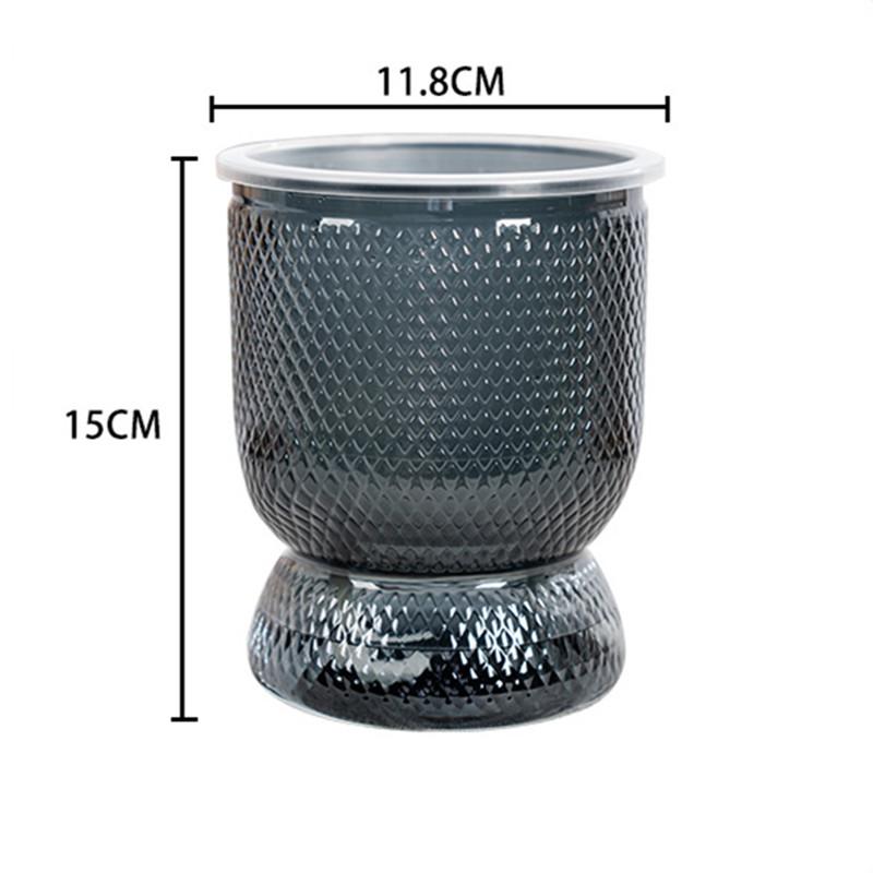 Lazy Flower Pot Self Watering Flowerpot Indoor Succulent Hydroponic Plants Pot Garden Planter Pots Home Bonsai Decoration