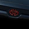 For Toyota RAV4 Camry CHR Corolla Levin Allion Grill Decorative Stickers Car Front Rear Emblem Badge Logo Sticker