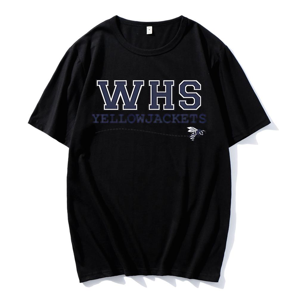 

WHS Yellowjackets TShirts Yellowjackets Funny Men/Women Clothing Aesthetic Tops Unisex Clothes Cotton High Quality Soft T-shirts XS чёрный