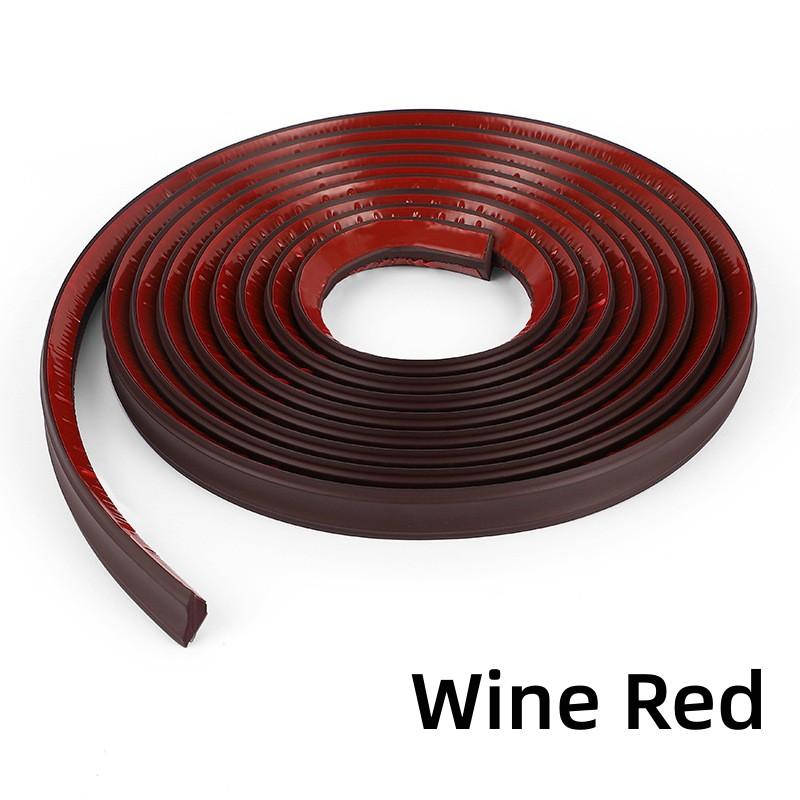 

5M NBR Self-Adhesive Wall Gap Decor Line Corner Line Ceiling Decor Edge Strip Dustproof Ceiling Baseboard Strip Home Decor