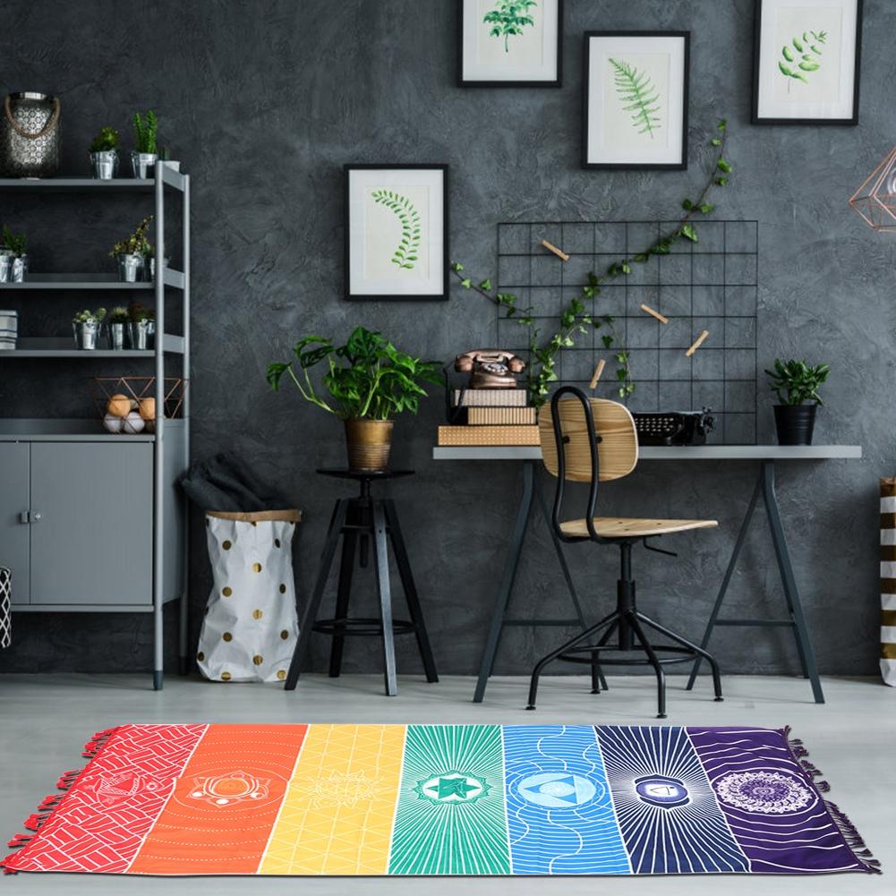 150x75cm Rectangular Shape Unique Colorful Hanging Blanket Beach Bath Towel Home Decoration