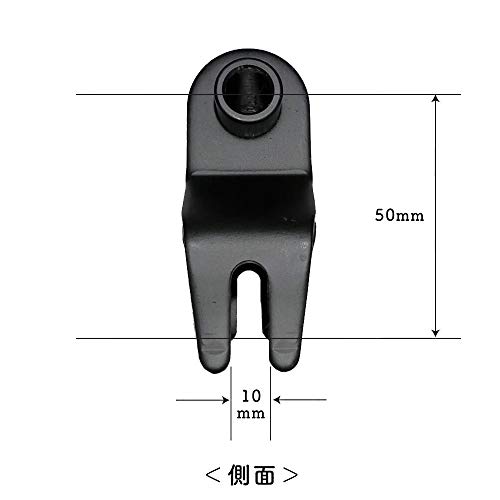 BIKE HAND Bicycle Storage Mount/12mm x 100mm Thru-Axle YC-92-12 Black