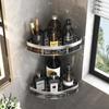 Bath Area Shelf Kitchen Storage Organizer Aluminum Alloy Shampoo Rack Shower Shelf Bath Area Accessories No Drill Shelf for Home