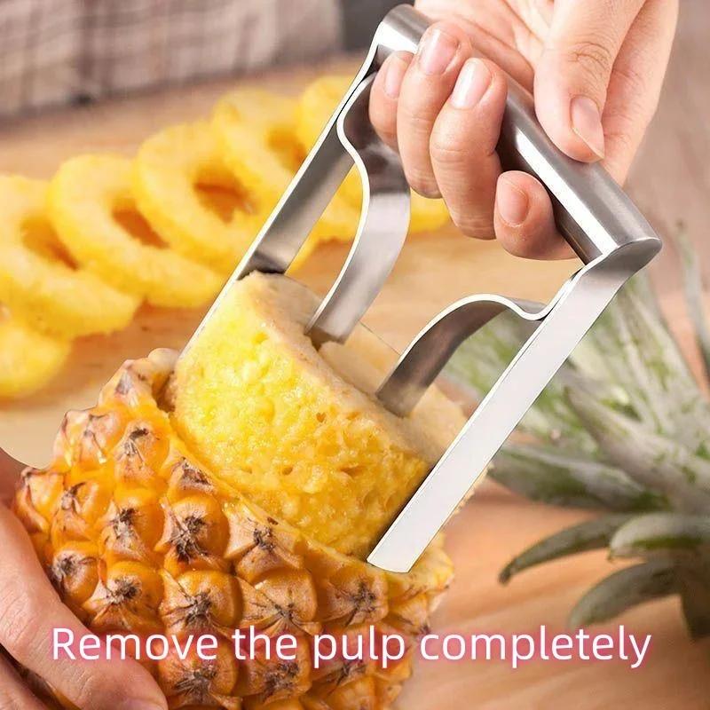 Stainless Steel Pineapple Meat Remover Pineapple Knife Eye Peeler Pineapple Core Remover Pineapple Peeling Knife