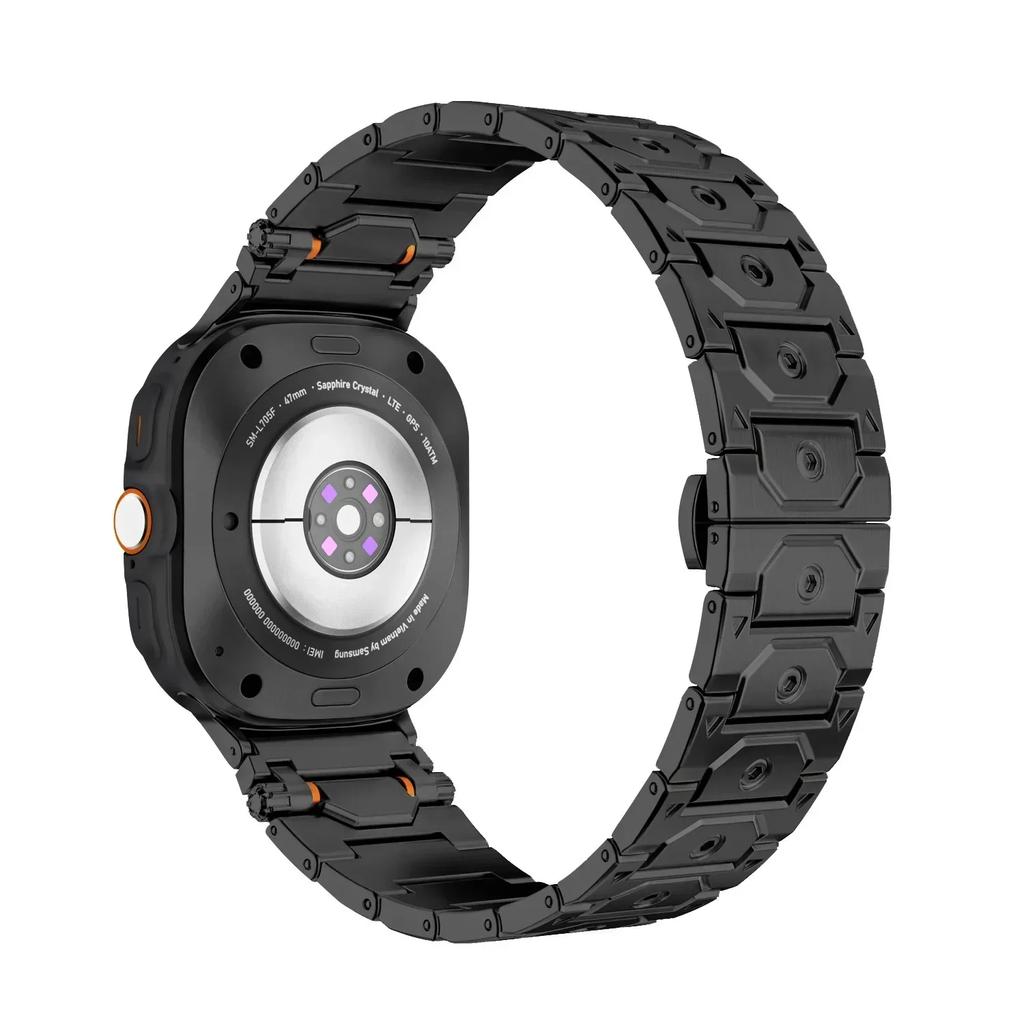 Metal Strap for Samsung Galaxy Watch Ultra 47mm Original Stainless Steel Band for Samsung Watch 8-7 Ultra 47mm Bracelet Correa