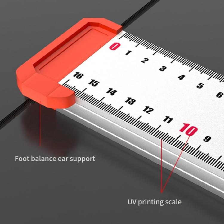 65cm Angles Ruler Punch Locate Woodworking ScribeDrawing Marking Gauges Tshaped