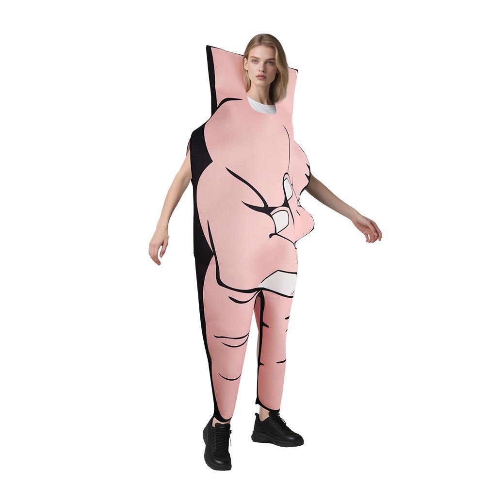 Lustiges Halloween Lustiges Spielkostüm Scherenhandform V Schwammkostüm Bühnenatmosphäre