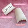1 Pair Extra Wide Shoulder Pads Invisible Thick Shoulder Shaping Seamless Replacement Sponge Suit Shoulder Pad