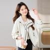 Fashion casual short trench coat women's spring and autumn early spring new temperament small top