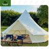 Large Outdoor Glamping Yurt Tent with Stove Jack