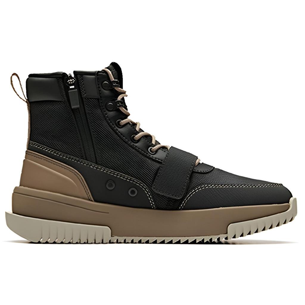 Anta Basketball Collection Basketball Shoes Men's High Top Carbon Gray/Linen Gray/Shade 2 Gray 11941806-1