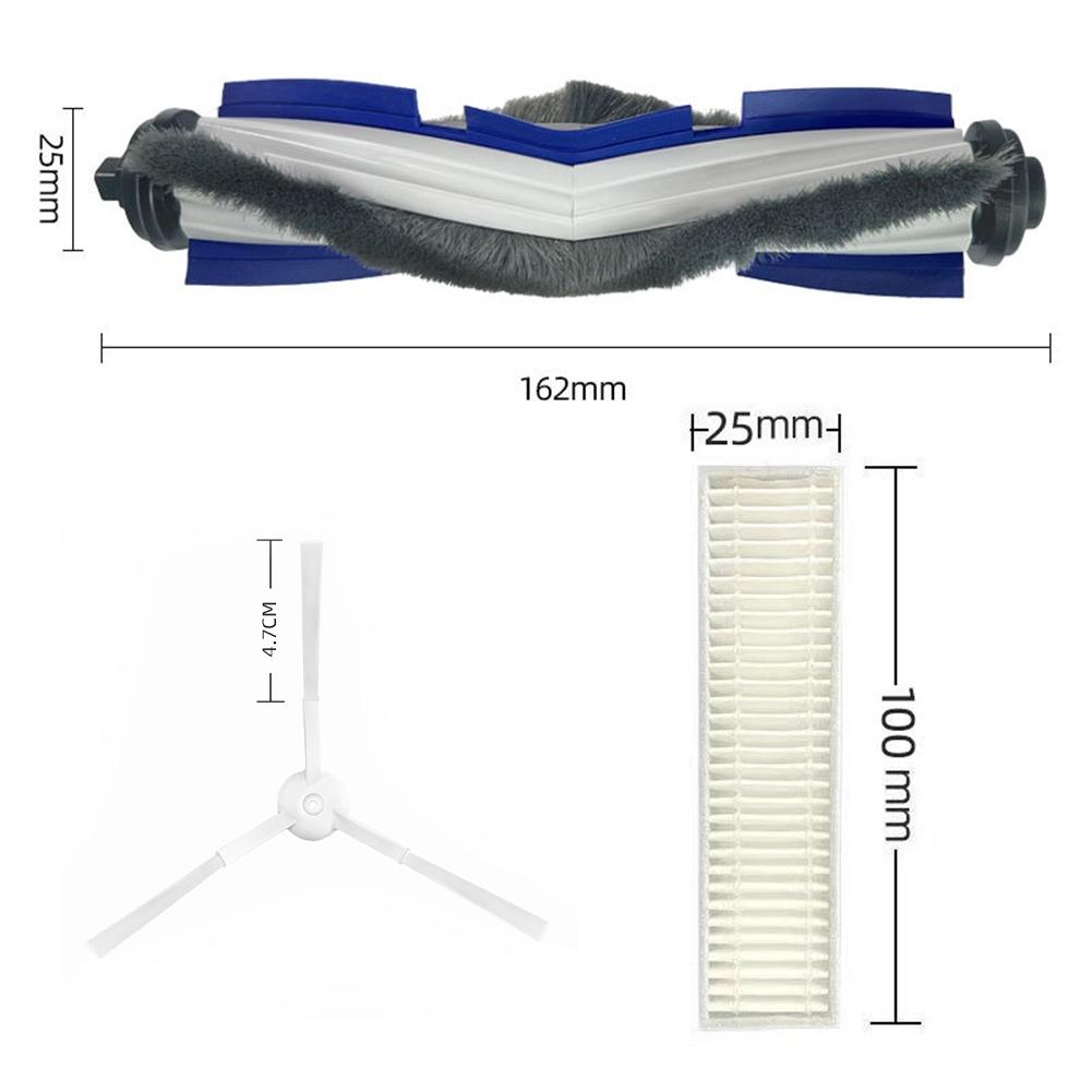 Ανταλλακτικά Για Rowenta ZR740003 Explorer Σειρά 60 Κύρια Βούρτσα Πλαϊνές Βούρτσες Κιτ Φίλτρων