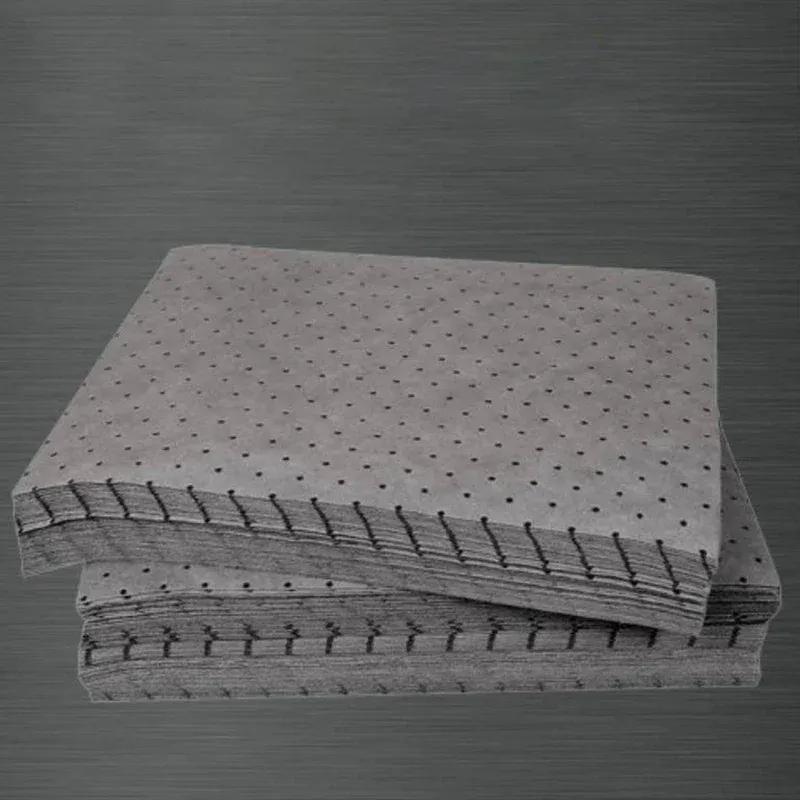 25X33Cm Oil Absorbent Pads Spill Absorbent Mats Oil Spill Pads for Oil-Based Water-Based Fluids Liquid Pads for Home Garage