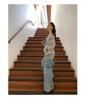NEWOPEN 2025 Early Spring French Fashion Pure One-Shoulder Striped Women's Shirt C3270