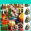 Beautiful Resin Christmas Tree Hanging Ornaments For Family Of 2-7 People