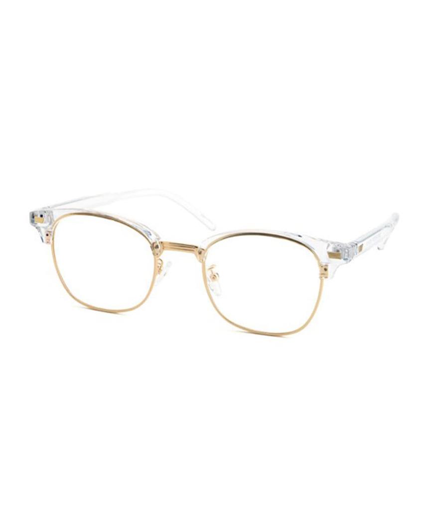 MAISON MASTER Martini Eyeglasses Crystal-Gold