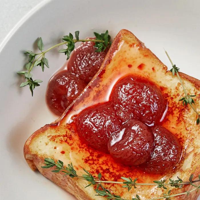 Sugar-Free Xylitol Strawberry Compote