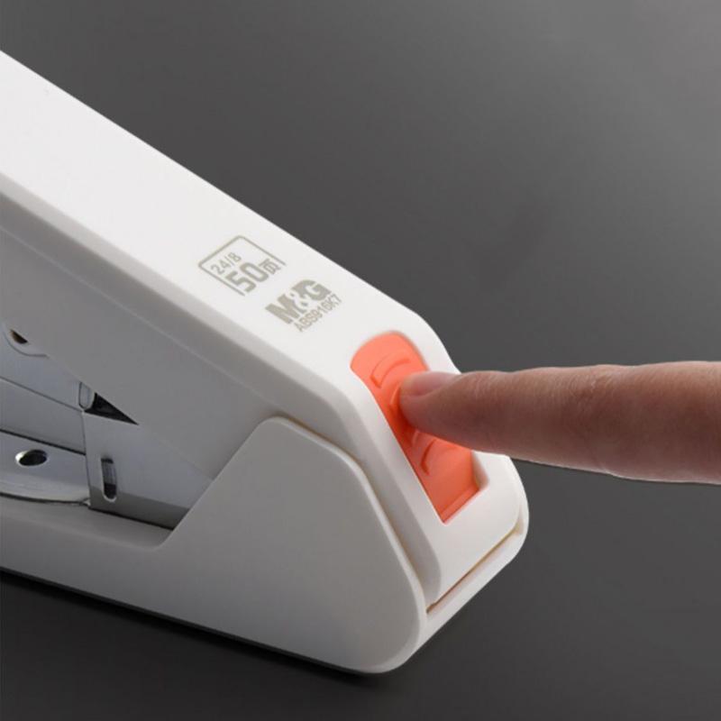 50/70 Sheets Effortless Stapler, Portable Paper Binding Machine for School Office Supplies, Handheld Stapling Tool
