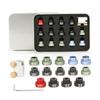 Reloading Comparator Kit Aluminum Alloy Universal Gap Measurement Tools with Storage Case .17-.45 Caliber
