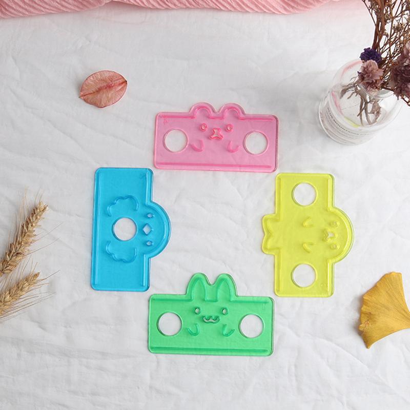 Creative 5 In 1 Cartoon Mould Rice Ball Mold Onigiri Shape And Dry Roasted Seaweed Cutter Set Kitchen Diy Mold Gadget