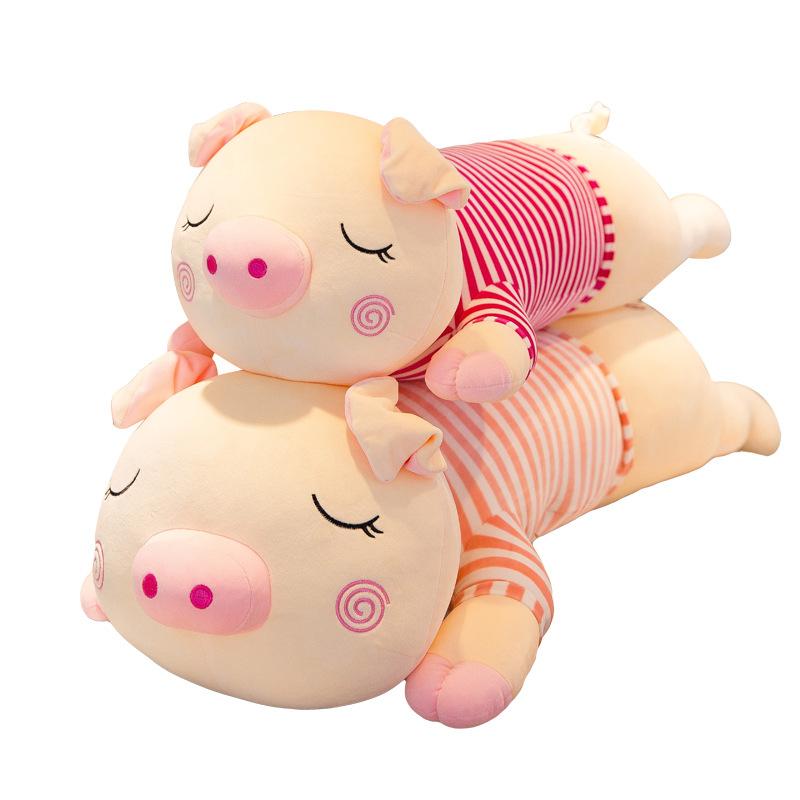 New Doll Piggy Doll Plush Toy Piggy Removable and Washable Cute Doll