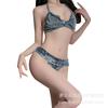 Sexy denim thong sexy three-point beach bikini seduction summer super short hot pants