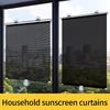 Retractable Blackout Blind Shade with Suction Cups Temporary Portable Window Cover Curtain Car Auto Side Window Roll Curtains