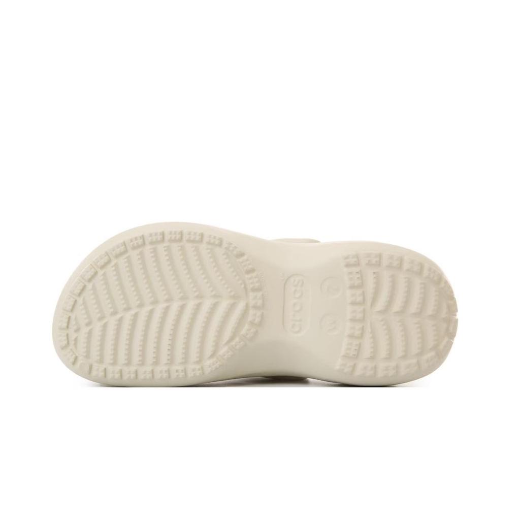 Crocs Classic Platform Clog EVA Children's Fun Zoo Cloud Beach Hole Shoes Women's White