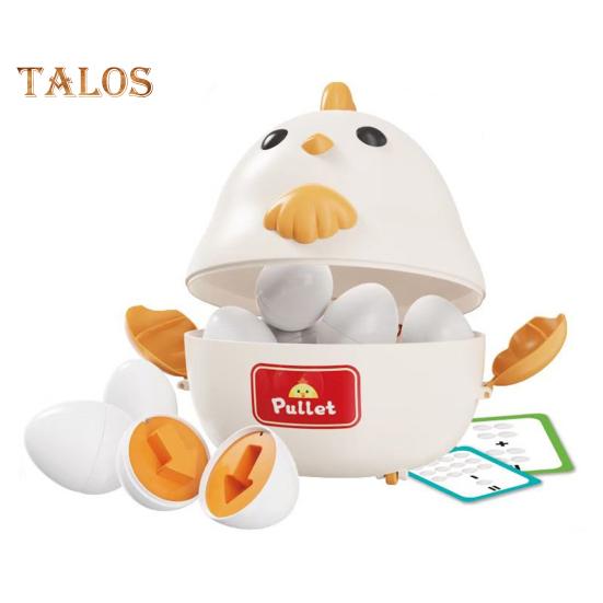 

Набор головоломок «Соответствующие яйца» 24 шт., обучающая игрушка для сортировки по номерам и формам, игра для развития моторики у детей, обучающая игрушка для малышей 1 Set