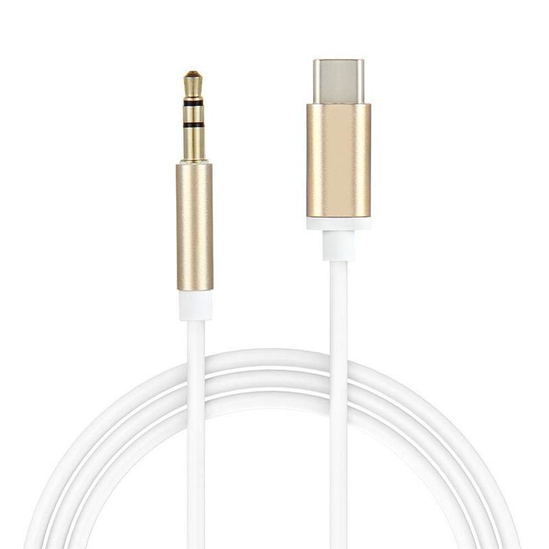 Type-C To 3.5mm Audio Cable Car Headphone Speaker Type C Converter Jack Aux Cord (Digital Version)