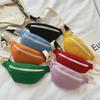 Kids Waist Bag Lightweight Polyester School Outdoor Travel Bag with Adjustable Strap Crossbody Chest Pack for Boys and Girls