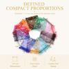200PCS Drawstring Closure Drawstring Mesh Bag Sheer Fabric Transparent Gift Bag  Gift Wrapping