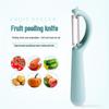 Stainless Steel Multi-Function Apple & Potato Peeler with Portable Kitchen Scraper