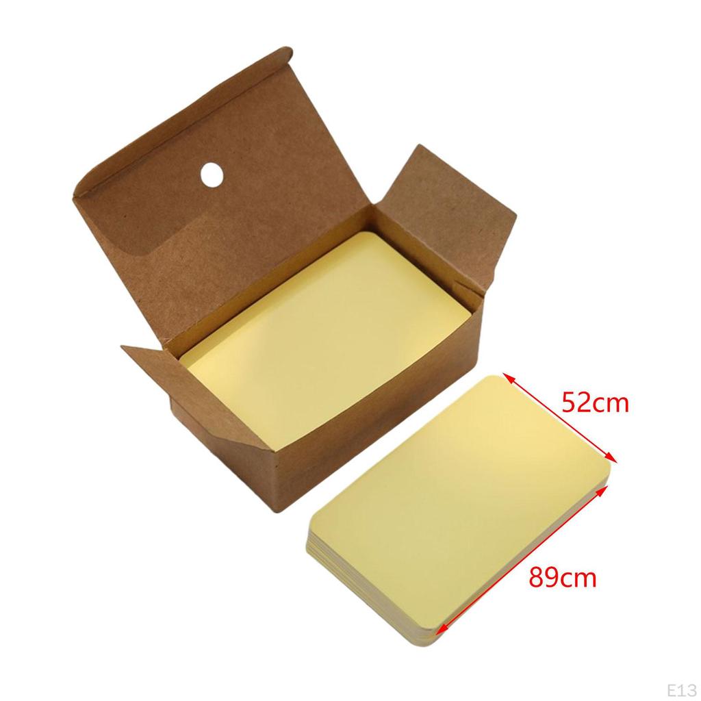 100 Count Blank Business Cards for DIY Projects And Celebrations