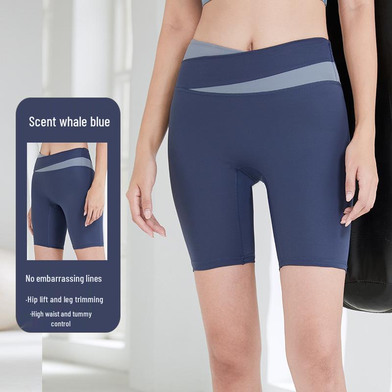 Color Block High-Waist Yoga Set: Quick-Dry, Tummy Control, Hip Lift, Two-Piece for Women