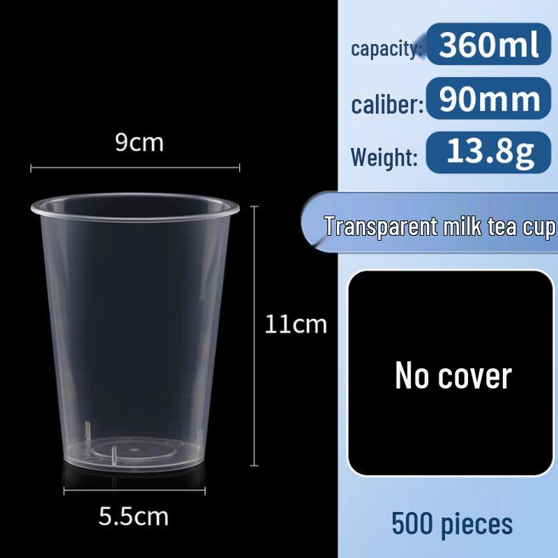 Heavy-Duty Disposable Plastic Cups with Lids