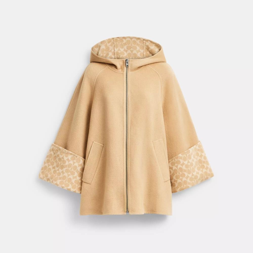 

Coach Шерсть Кейп Алмонд XSmall/Small